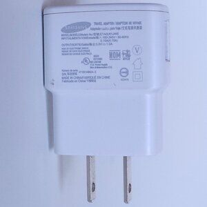 Samsung Original OEM Adaptive Fast Charging (AFC) Wall Charger Adapter (White)